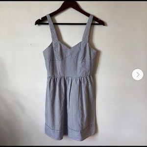 Anthropologie kimchi blue stripped dress size M